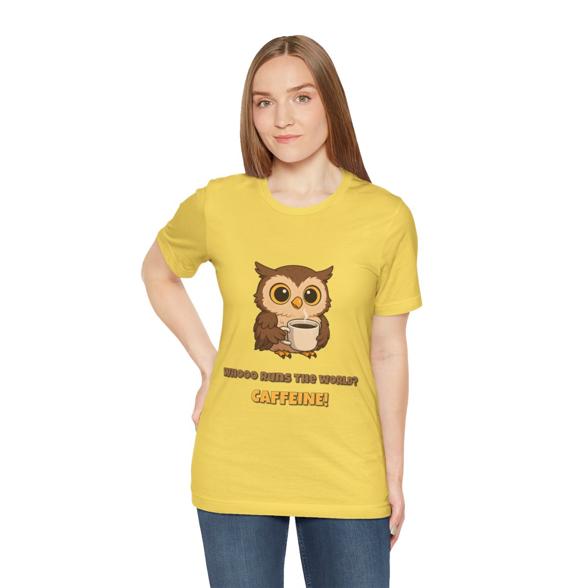 CaffeineOwlTee_Adult_MaizeYellow_1.jpg