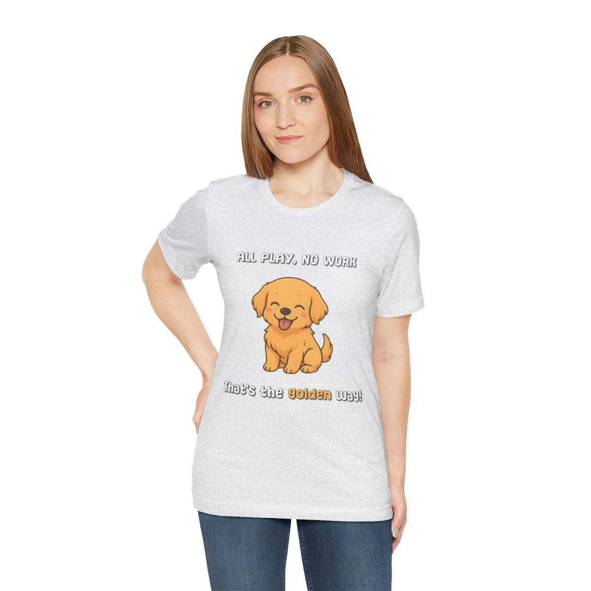 GoldenPuppyTee_Adult_Ash_1.jpg