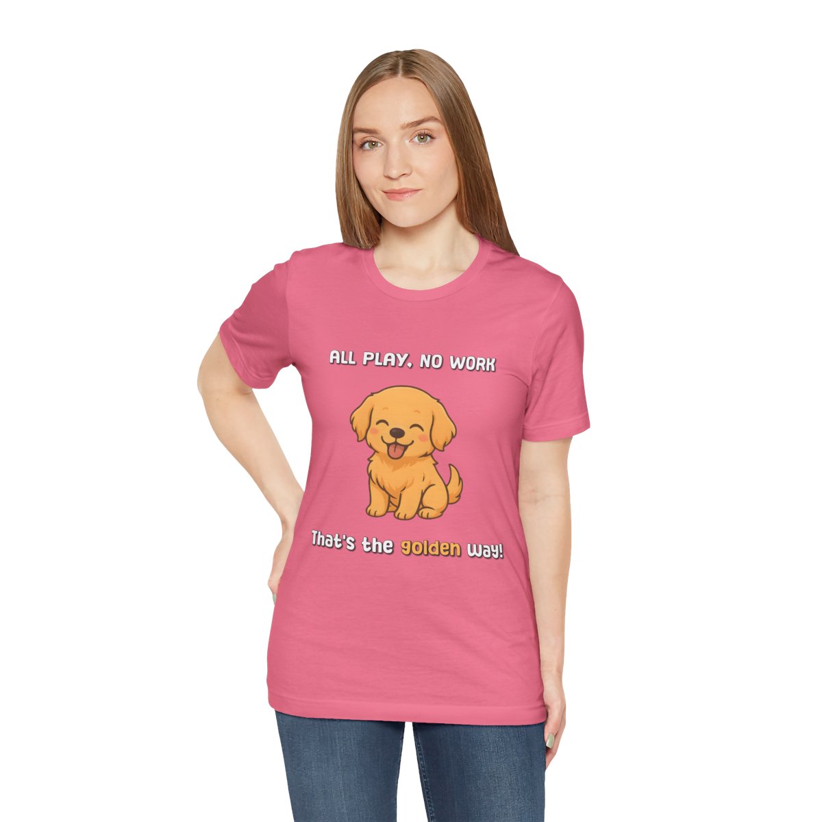 GoldenPuppyTee_Adult_CharityPink_1.jpg